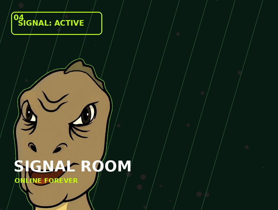 YEE Signal Room derivative scene