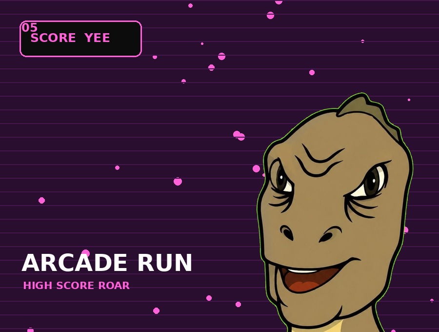 YEE Arcade Run derivative scene